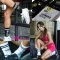 Fitpro Socks ถุงเท้าข้อยาว ถุงเท้าออกกำลังกาย รุ่น Eat Sleep Workout Repeat