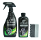 Turtle Wax Jet Black Endura-Shine Tire Coat Kit เทอร์เทิ่ลแว็กซ์ ชุดทำความสะอาด เคลือบเงา ล้อยางและแม็กซ์