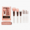 LUXEFUR Bring Me Peach Collection - 7 Pieces Brush Set