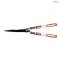 TELESCOPIC WAVY BLADE GEAR ACTION HEDGE SHEARS
