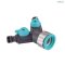 3/4-1” DUAL SNAP-IN COUPLING WITH ALU CAP WISHUT OFF WISWIVEL