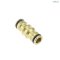 BRASS 2-WAY COUPLING