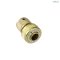 3/4*BRASS HOSE CONNECTOR  W/stop