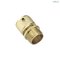 3/4” BRASS MALE COUPLING
