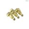 3/4” BRASS 3-WAY SHUT OFF COUPLING WNAVLE