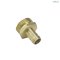 Ø1/2”, 3/4’, 518” BRASS HOSE CONNECTOR MALE