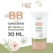 กันแดดผสมรองพื้น บีบีครีมสูตรออร์แกนิค G&T ORGANIC BB Smooth Sunscreen SPF 50PA+++ คุมมัน เกลี่ยง่าย สบายผิว ปกปิดรอยสิว