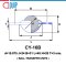 CY-16B Ball Transfer Units ( flang fixing units ) ขนาด 15.875 mm.