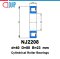 NJ2208 UBC (NJ2208EM) Cylindrical Roller Bearings ตลับลูกปืนเม็ดทรงกระบอก