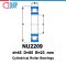 NU2209 UBC (NU2209EM) Cylindrical Roller Bearings ตลับลูกปืนเม็ดทรงกระบอก