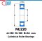 NU220 UBC (NU220EM) Cylindrical Roller Bearings ตลับลูกปืนเม็ดทรงกระบอก