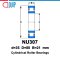 NU307 UBC (NU307EM) Cylindrical Roller Bearings ตลับลูกปืนเม็ดทรงกระบอก