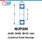 NUP205EM Cylindrical Roller Bearings เพลา 25 มม.