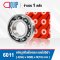6011 FAG Deep Groove Ball Bearing OPEN ขนาด 55x90x18 mm.