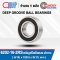 6202/16-2RS (6201-16-2RS) Deep Groove Ball Bearings Seal Type สำหรับเพลา 16 มม.