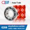 6208 FAG Deep Groove Ball Bearing OPEN ขนาด 40x80x18 mm.