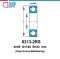 6213-2RS UBC Deep Groove Ball Bearings Seal Type ตลับลูกปืนเม็ดกลม ขนาด 65x120x23 mm.