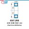 6307-2RS SBC Deep Groove Ball Bearing Seal Type ขนาด 35x80x21 mm.