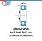 SS6302-2RS SBC STAINLESS BALL BEARING Seal Type ขนาด 15x42x13 mm