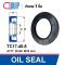 OIL SEAL (NBR) TC17-47-8 ซีลกันน้ำมัน