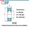3310 (5310) DOUBLE ROW ANGULAR CONTACT BALL BEARING