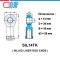 SIL14TK ตลับลูกปืนตาเหลือก ตัวเมีย เกลียวซ้าย INLAID LINER ROD ENDS