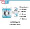 UCF204-12 ตลับลูกปืนตุ๊กตา สำหรับงานอุตสาหกรรม รอบสูง Bearing Units UCF 204-12 ( เพลา 3/4 นิ้ว. ) UC204 + F204
