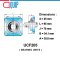 UCF205 ตลับลูกปืนตุ๊กตา สำหรับงานอุตสาหกรรม รอบสูง Bearing Units UCF 205 ( เพลา 5 มม. ) UC205 + F205