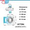 UCT204  ตลับลูกปืนตุ๊กตา สำหรับงานอุตสาหกรรม รอบสูง Bearing Units UCT 204 ( เพลา 20 มม. ) UC204 + T204