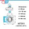 UCT213 ตลับลูกปืนตุ๊กตา สำหรับงานอุตสาหกรรม รอบสูง Bearing Units UCT 213 (เพลา 65 มม.) UC213 + T213