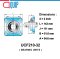 UCF210-32 ตลับลูกปืนตุ๊กตา สำหรับงานอุตสาหกรรม รอบสูง Bearing Units UCF 210-32 ( เพลา 2 นิ้ว. ) UC210+ F210
