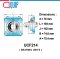UCF214 ตลับลูกปืนตุ๊กตา สำหรับงานอุตสาหกรรม รอบสูง Bearing Units UCF 214 ( เพลา 70 มม. ) UC214+ F214
