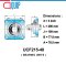 UCF215-48 ตลับลูกปืนตุ๊กตา สำหรับงานอุตสาหกรรม รอบสูง Bearing Units UCF 215-48 ( เพลา 3 นิ้ว. ) UC215+ F215