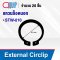 External Circlip STW-010 แหวนล็อคนอก เบอร์ 010