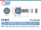 F4 น็อต+บูชยาง ชุดสลักเกลียว ใช้คู่กับ Coupling FCL200-224