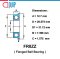 FR8ZZ MINIATURE FLANGED BALL BEARINGS