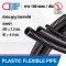 ท่อกระดูกงู กันลามไฟ PLASTIC FLEXIBLE PIPE ขนาด 7.2 มม.