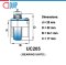 UC205 LDK ตลับลูกปืนตุ๊กตา Bearing Units ขนาด 25 มม.