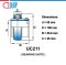 UC211 LDK ตลับลูกปืนตุ๊กตา Bearing Units ขนาด 55 มม.