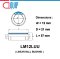 LM12LUU LINEAR BALL BUSHING LM Type เพลา 12 มม.