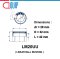 LM20UU LINEAR BALL BUSHING LM Type ลิเนียร์แบริ่งสไลด์