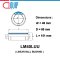 LM40LUU LINEAR BALL BUSHING LM Type เพลา 40 มม.