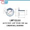 LMF12LUU LINEAR BALL BUSHING FLANGE LMF Type