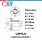 LMF6UU LINEAR BALL BUSHING LM Type ลิเนียร์แบริ่งสไลด์