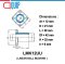 LMK12UU LINEAR BALL BUSHING LMK Type ลิเนียร์แบริ่งสไลด์