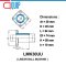 LMK30UU LINEAR BALL BUSHING LMK Type ลิเนียร์แบริ่งสไลด์