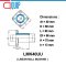 LMK40UU LINEAR BALL BUSHING LMK Type ลิเนียร์แบริ่งสไลด์