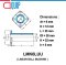 LMK6LUU LINEAR BALL BUSHING LMK Type ลิเนียร์แบริ่งสไลด์