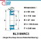 BL310NRC3 NSK Single Row Deep Groove Radial Ball Bearing Open Type