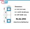 RLS4-2RS Deep Groove Ball Bearings inch. Seal Type